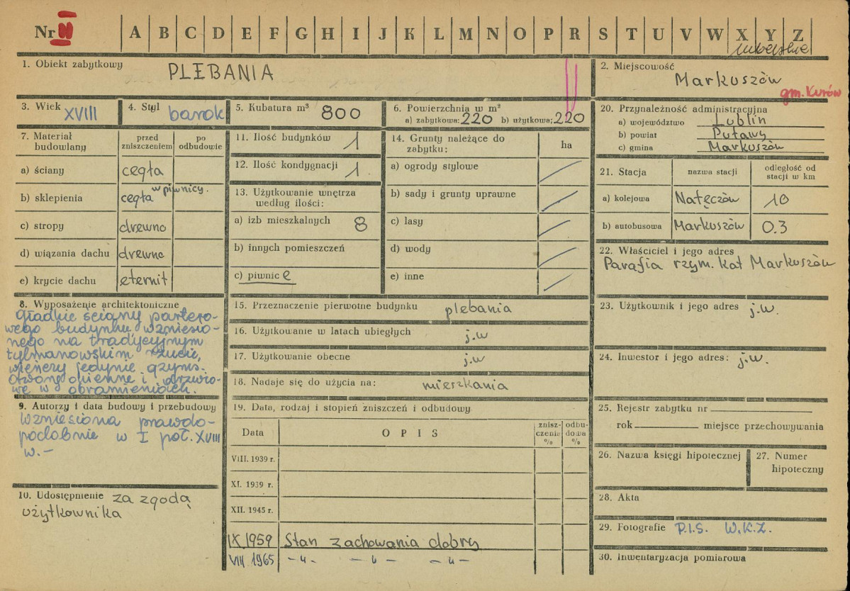 KZ - Karta zielona, skan nr 1