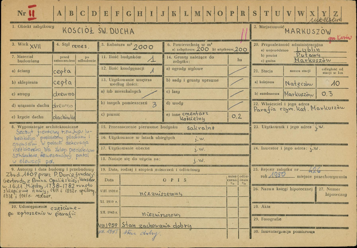 KZ - Karta zielona, skan nr 1