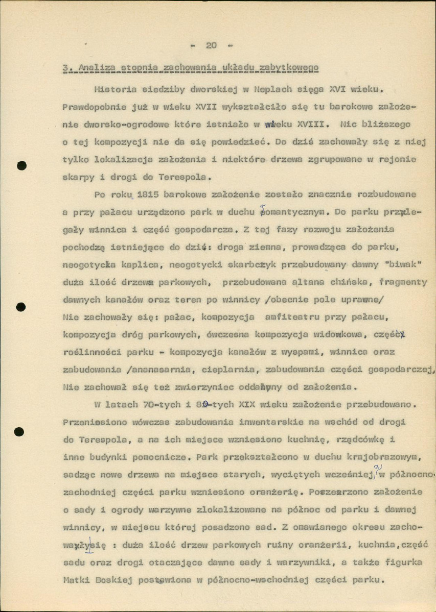 EP - Ewidencja parkowa, skan nr 26