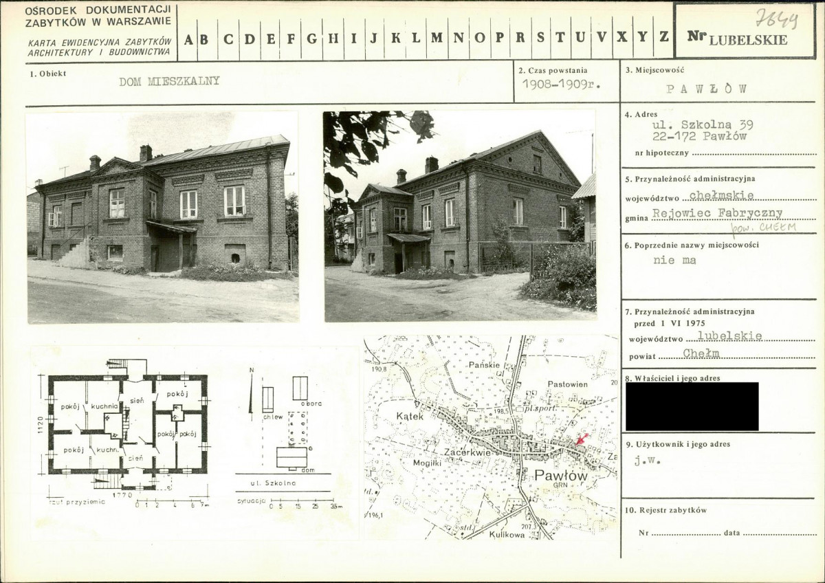 KB - Karta biała, skan nr 1