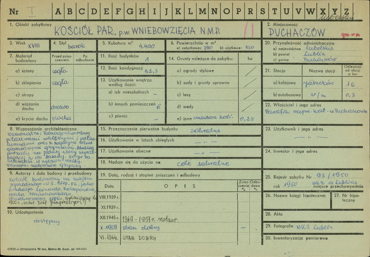 Karta zielona, skan nr 1