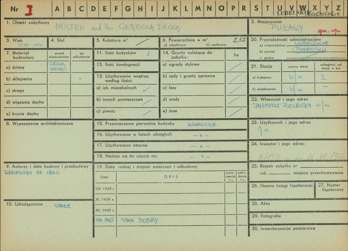 KZ - Karta zielona, skan nr 1