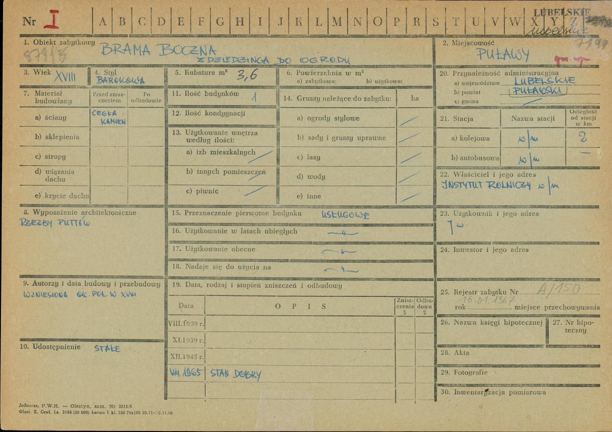 Karta zielona, skan nr 1