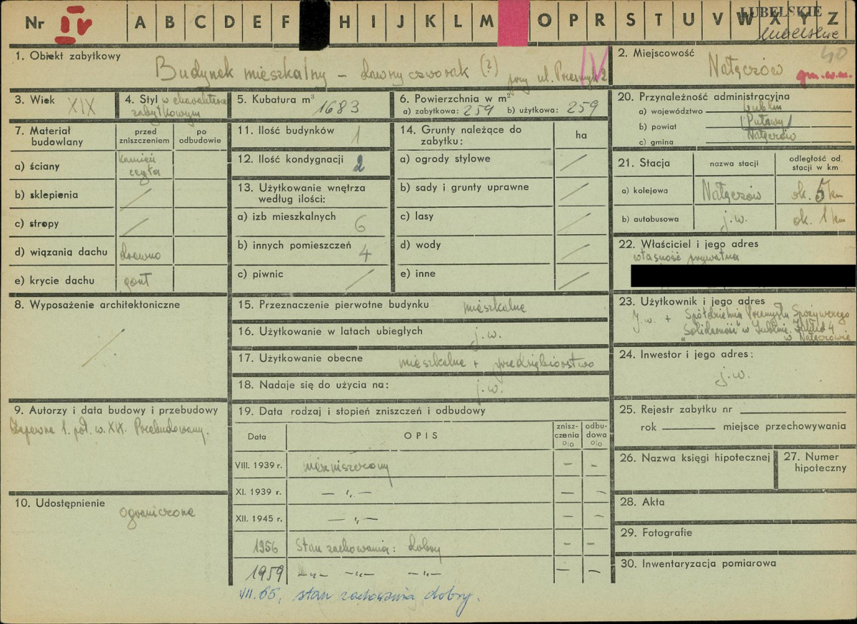 KZ - Karta zielona, skan nr 1