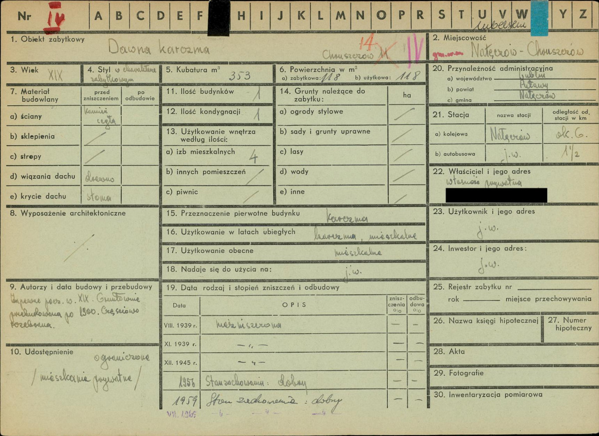 KZ - Karta zielona, skan nr 1