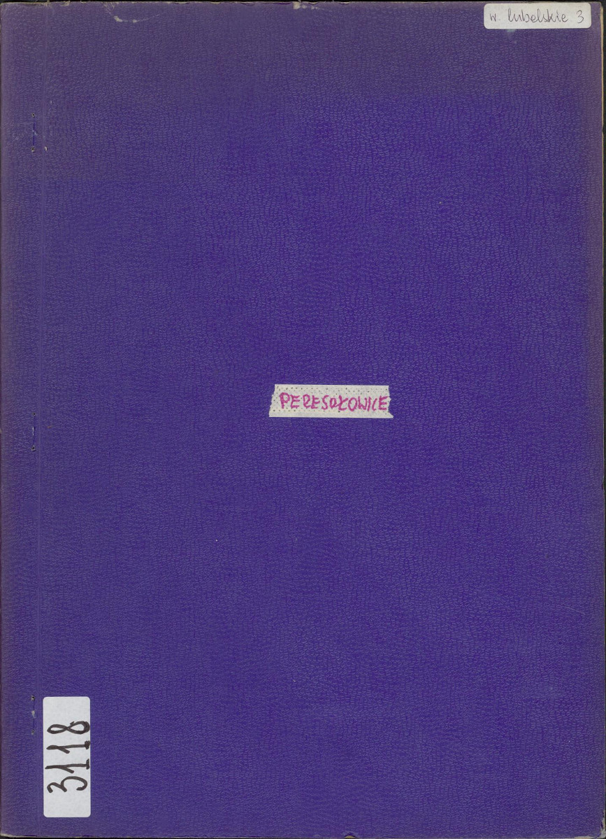 EP - Ewidencja parkowa, skan nr 1