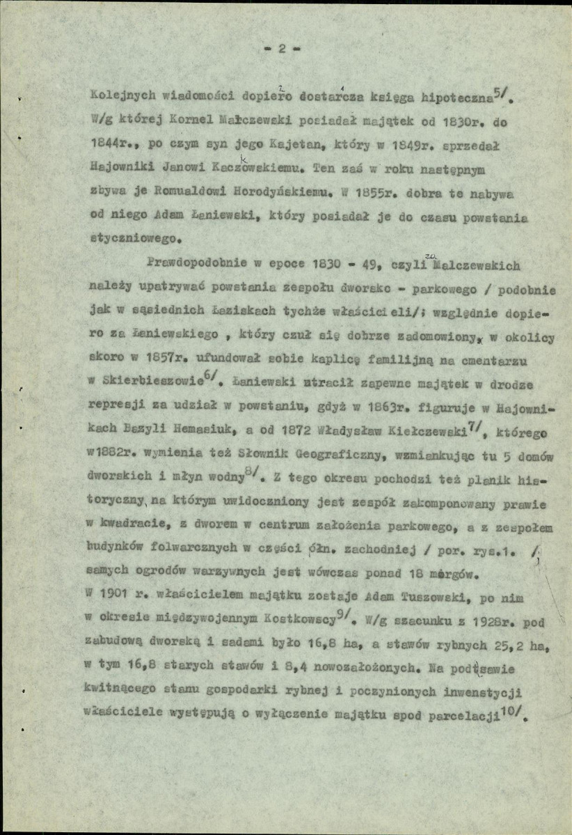 EP - Ewidencja parkowa, skan nr 8