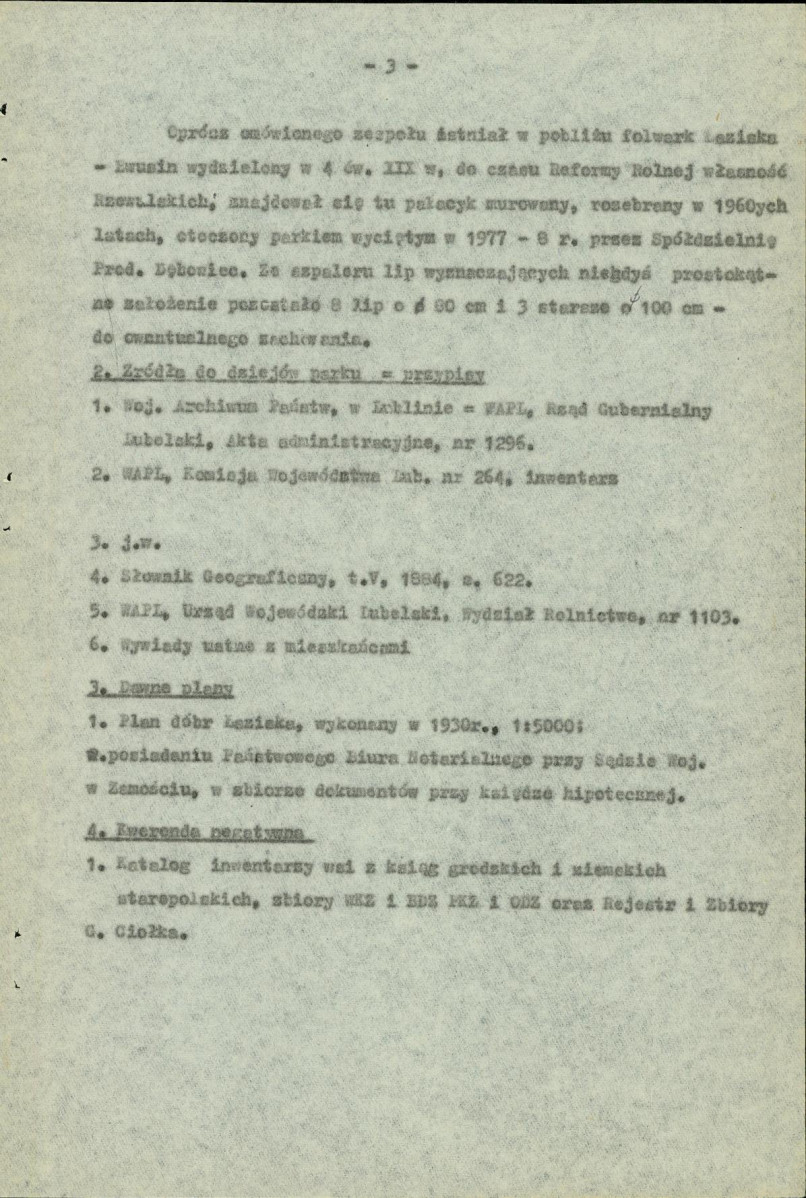EP - Ewidencja parkowa, skan nr 8