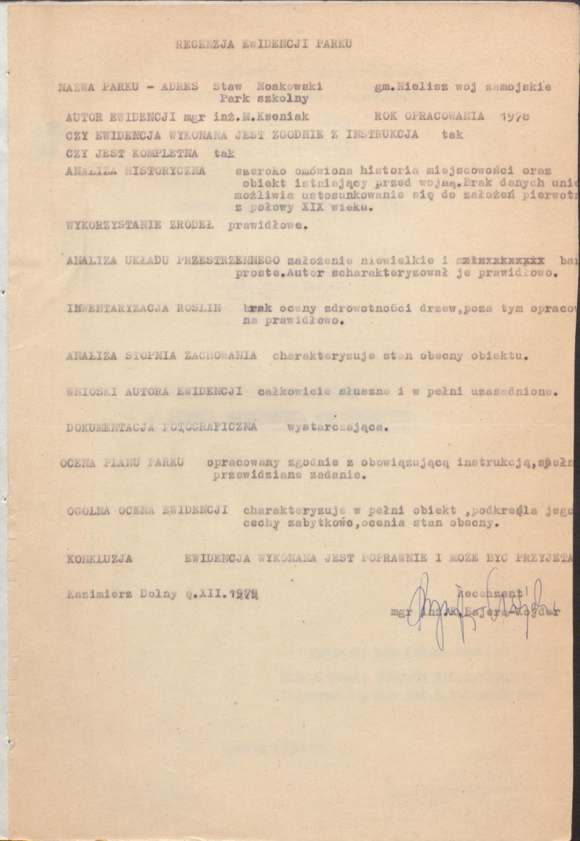 Ewidencja parkowa, skan nr 4