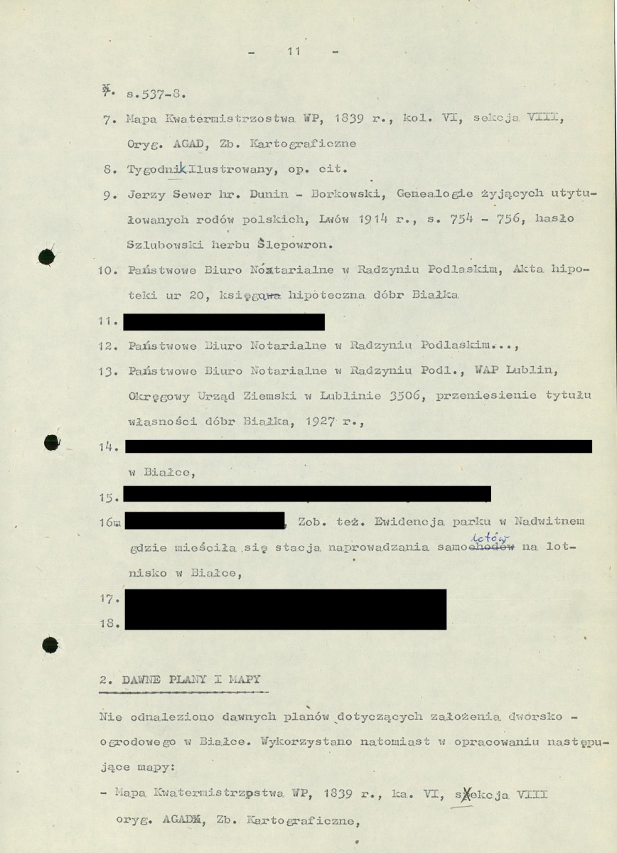 Ewidencja parkowa, skan nr 16