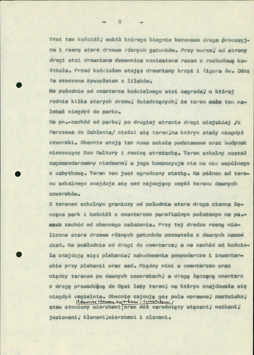Ewidencja parkowa, skan nr 13