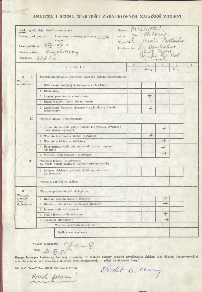 EP - Ewidencja parkowa, skan nr 3