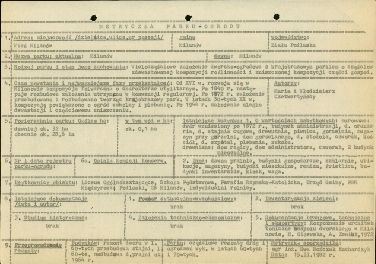 EP - Ewidencja parkowa, skan nr 5