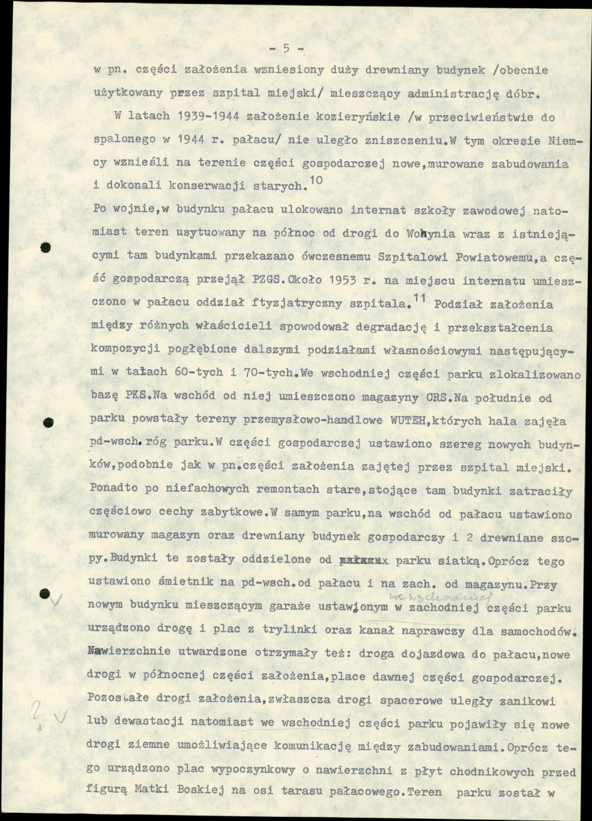 Ewidencja parkowa, skan nr 12