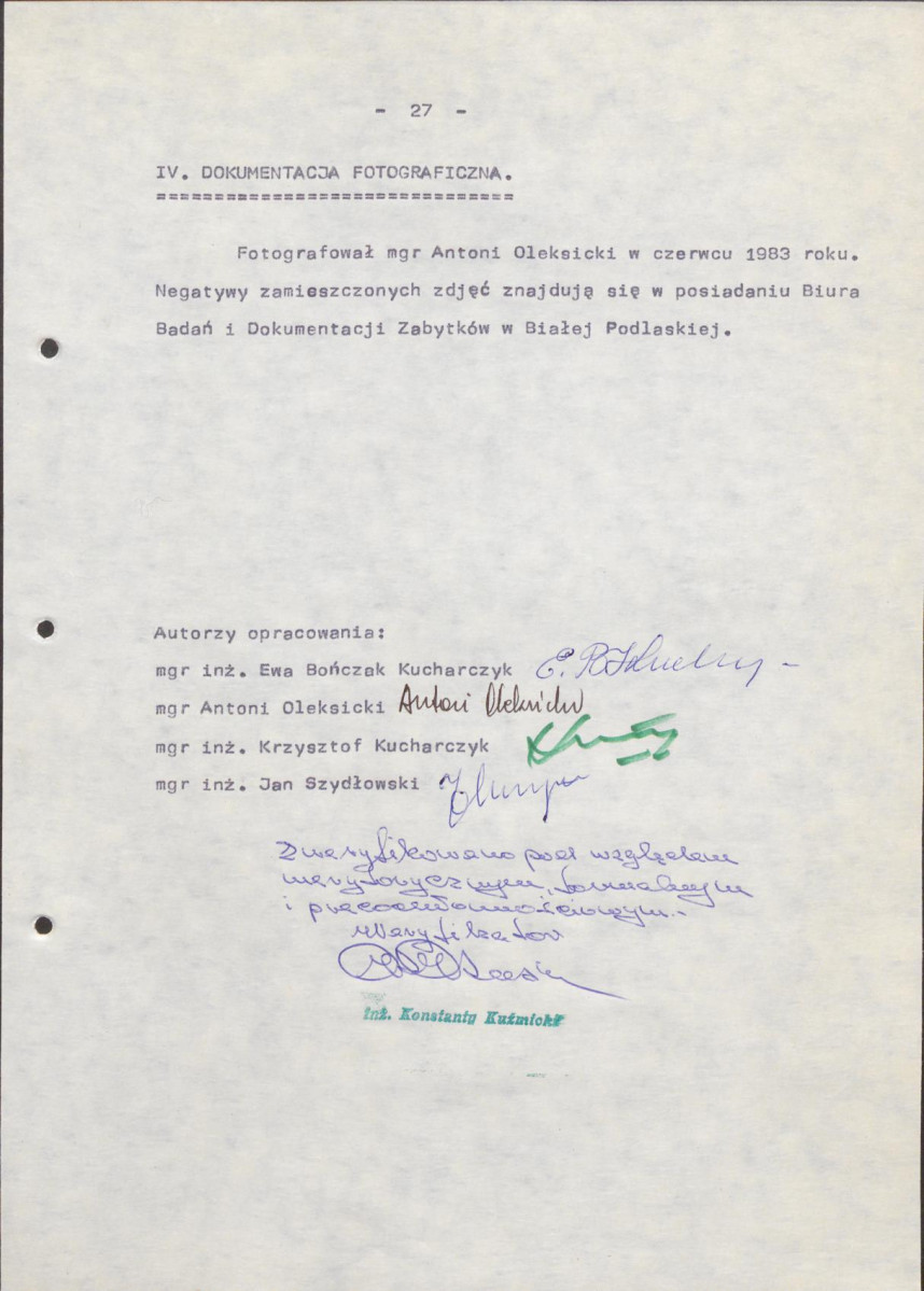 Ewidencja parkowa, skan nr 33