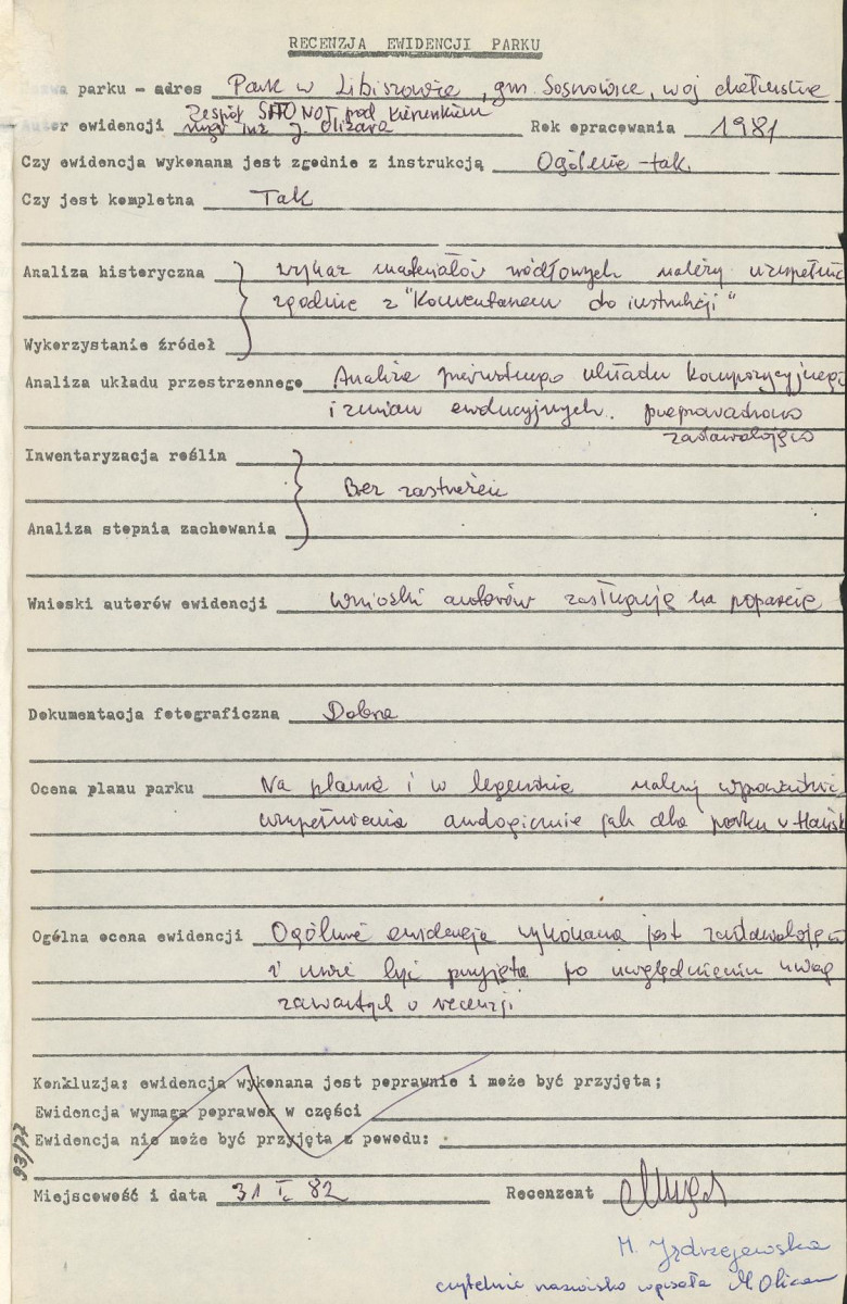 Ewidencja parkowa, skan nr 4