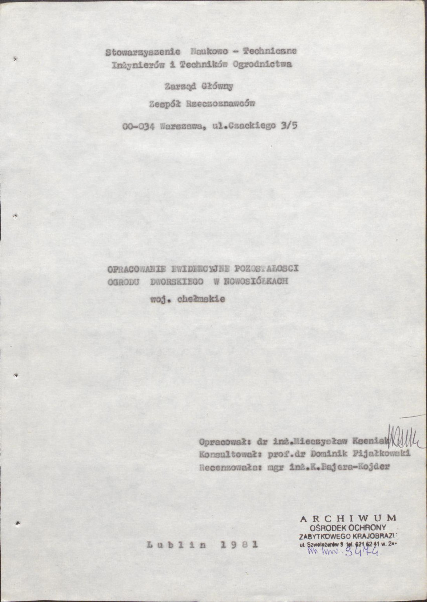 EP - Ewidencja parkowa, skan nr 4