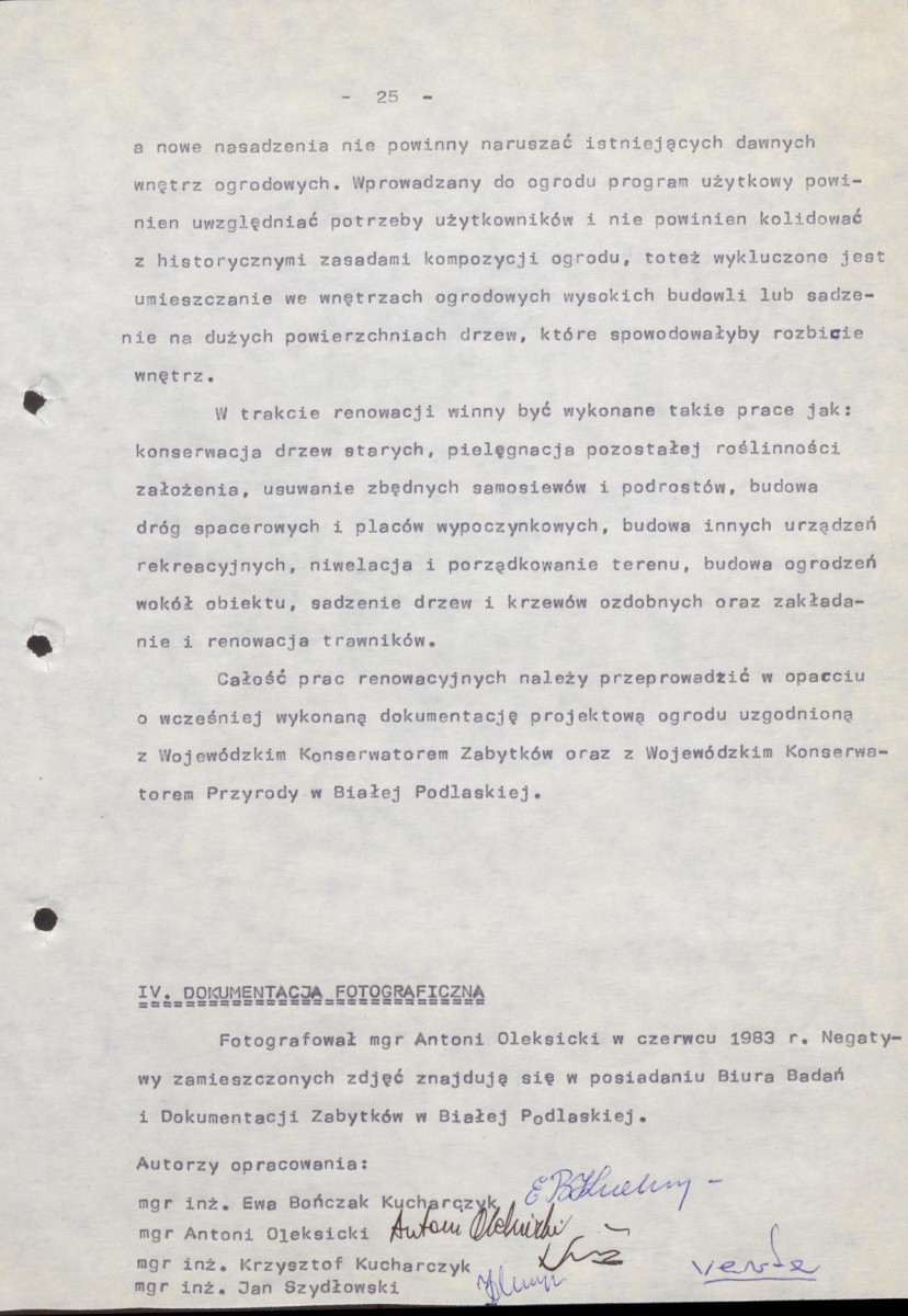 Ewidencja parkowa, skan nr 30