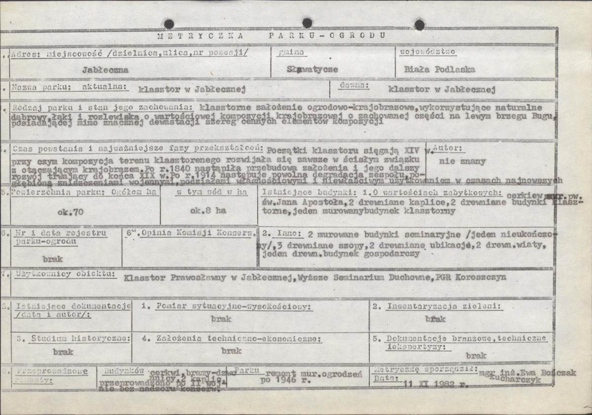 Ewidencja parkowa, skan nr 5