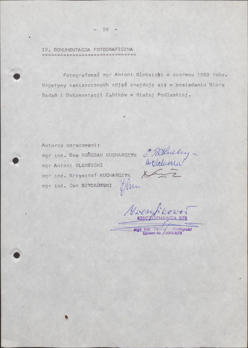 Ewidencja parkowa, skan nr 33