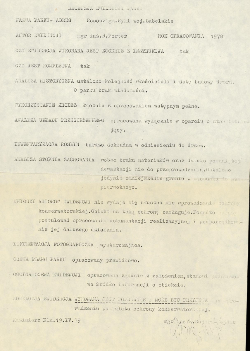 EP - Ewidencja parkowa, skan nr 25