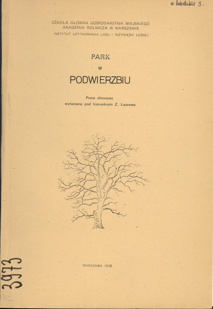 EP - Ewidencja parkowa, skan nr 1