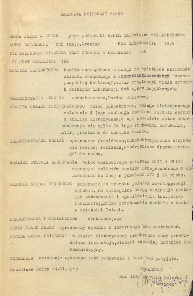 EP - Ewidencja parkowa, skan nr 4