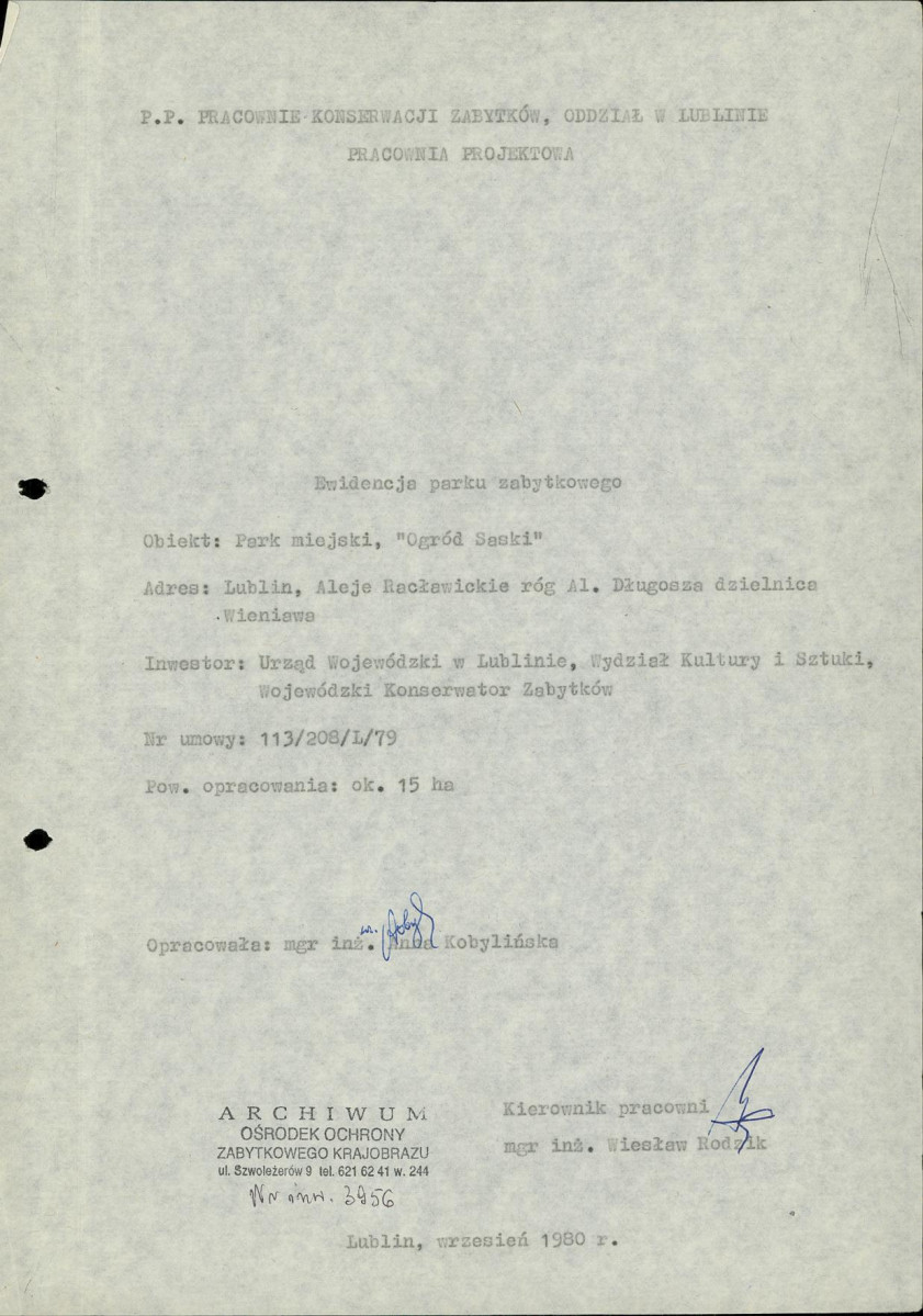 Ewidencja parkowa, skan nr 4