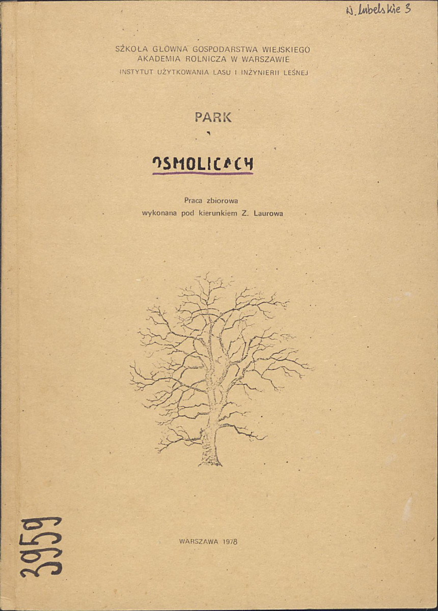 EP - Ewidencja parkowa, skan nr 1