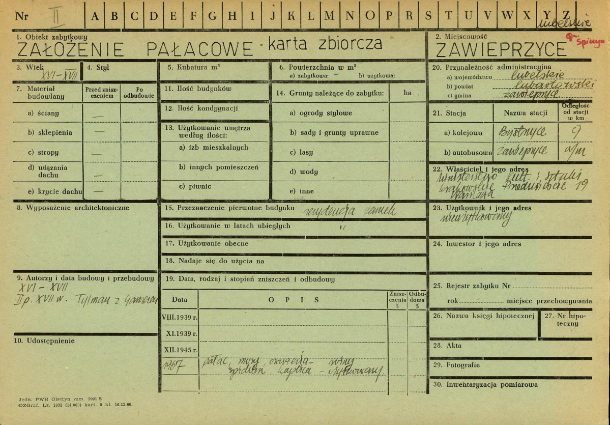 Karta zielona, skan nr 1