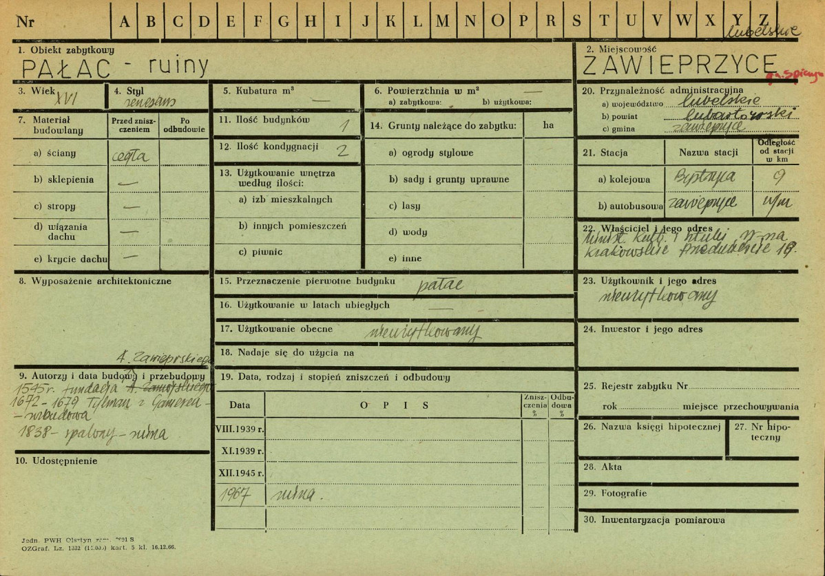 Karta zielona, skan nr 1