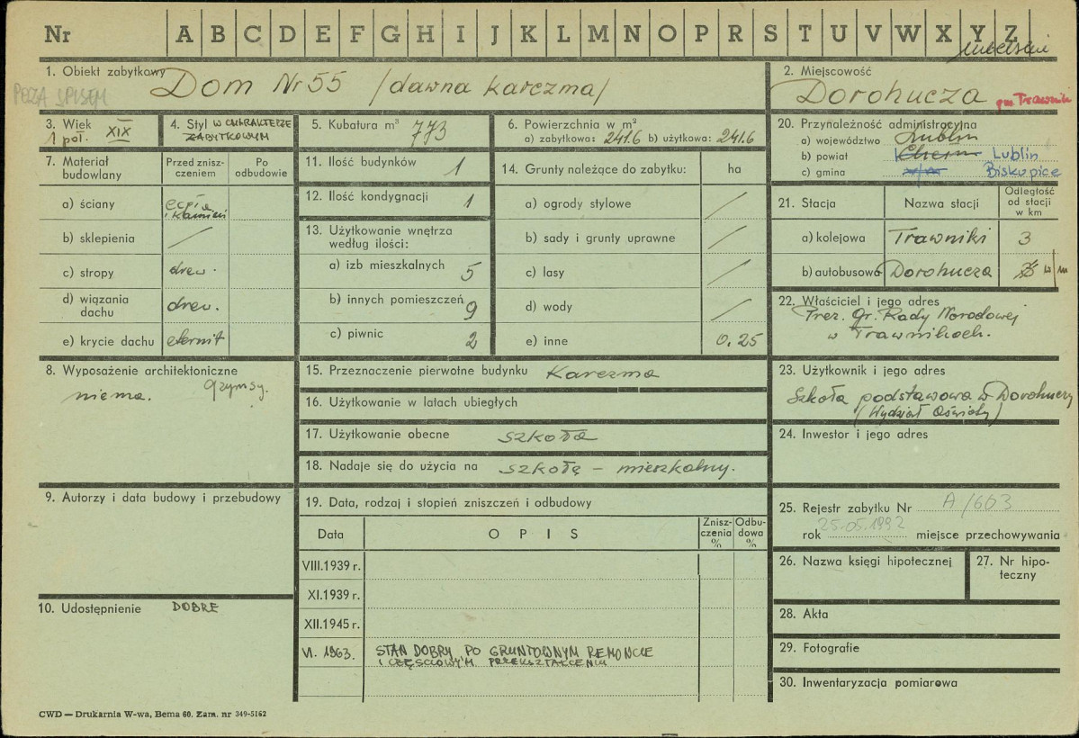 Karta zielona, skan nr 1