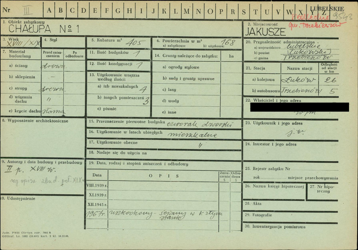 KZ - Karta zielona, skan nr 1