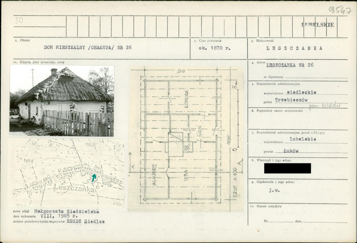 KB - Karta biała, skan nr 1