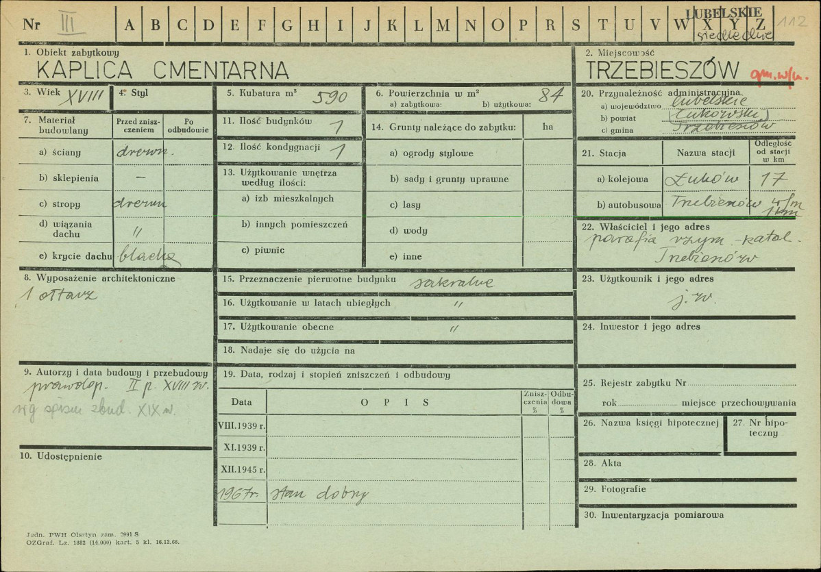 Karta zielona, skan nr 1