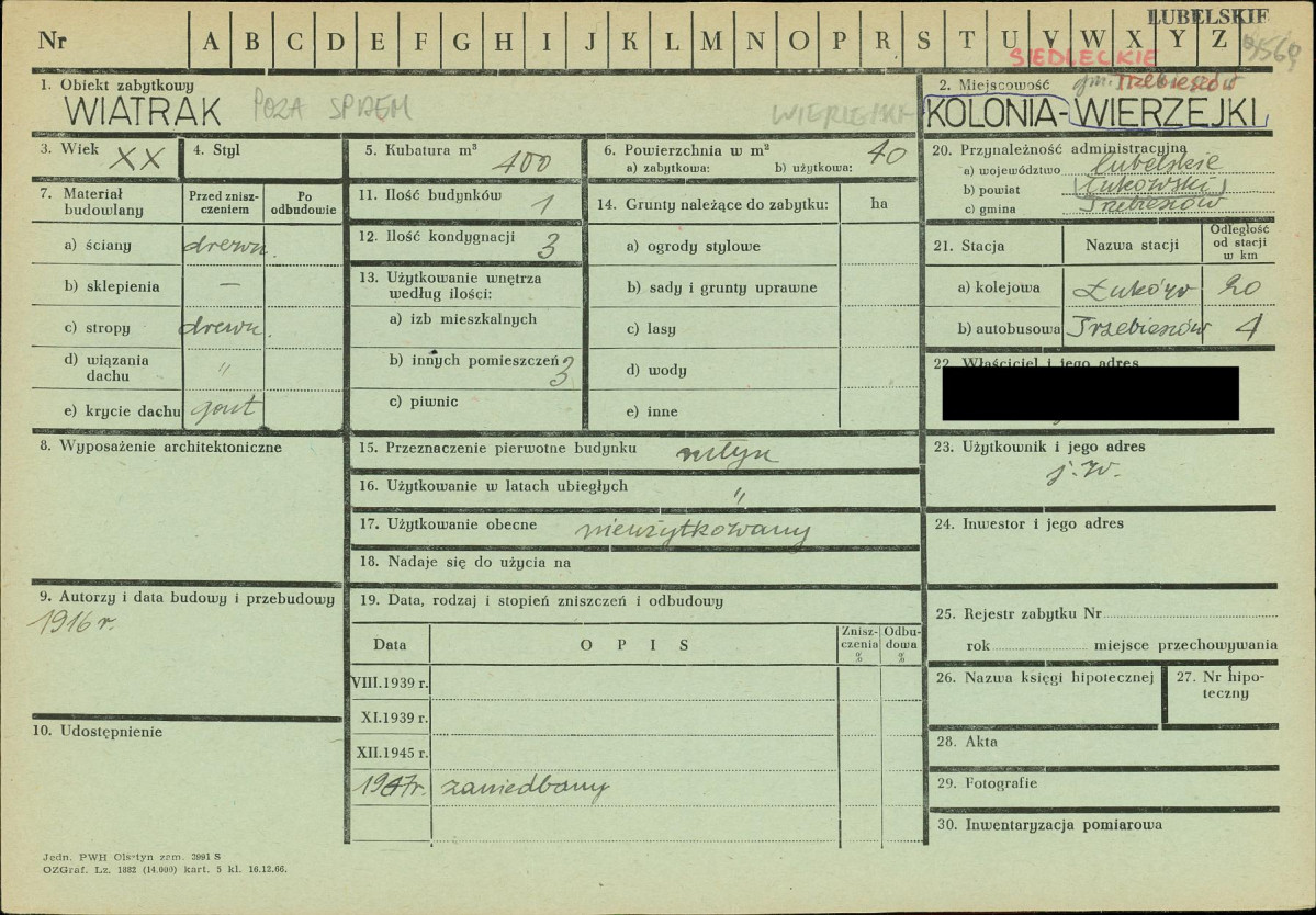 KZ - Karta zielona, skan nr 1