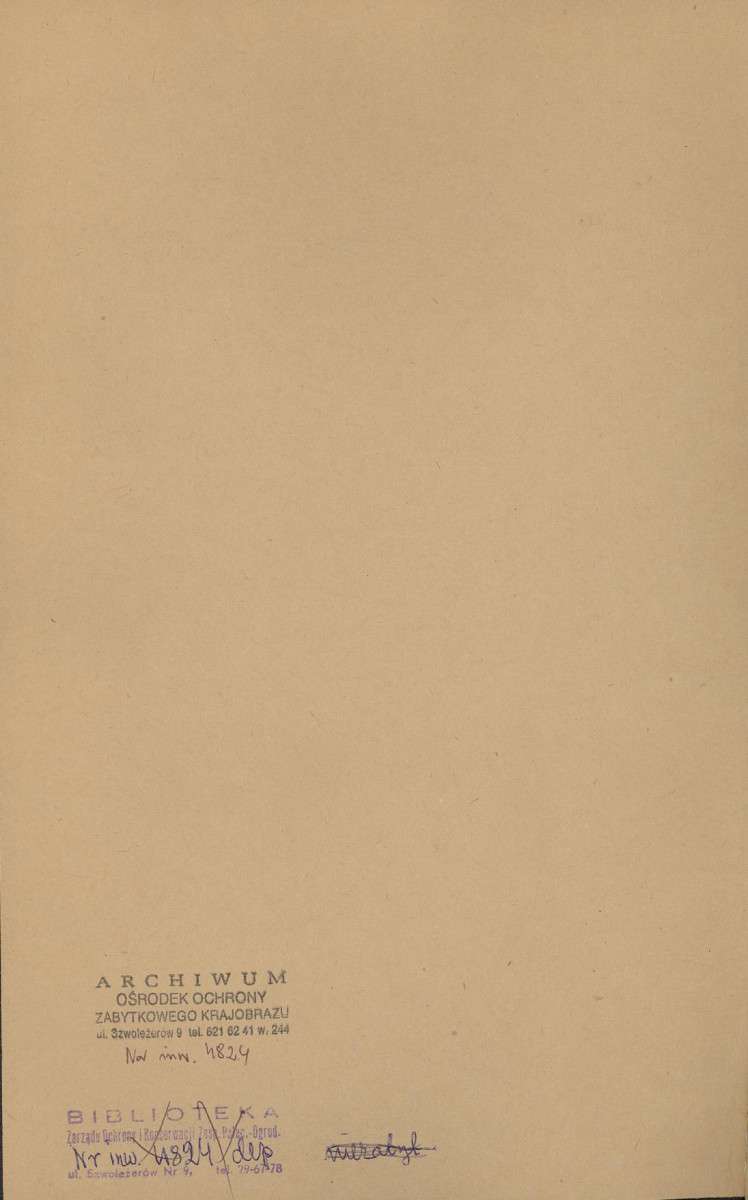 EP - Ewidencja parkowa, skan nr 2