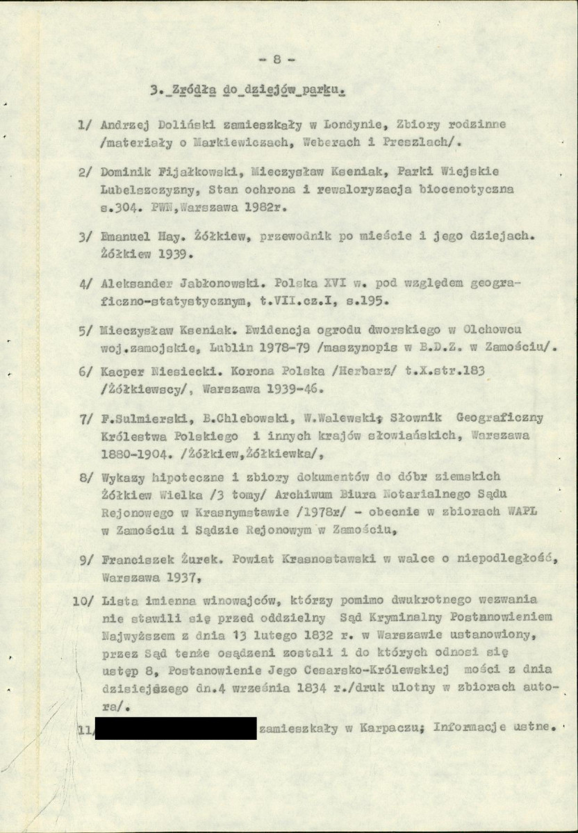 EP - Ewidencja parkowa, skan nr 17