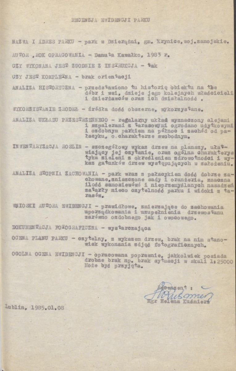 EP - Ewidencja parkowa, skan nr 5
