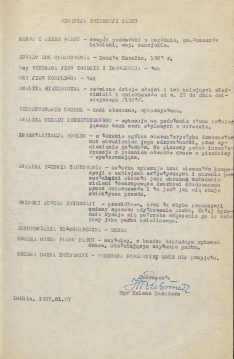 EP - Ewidencja parkowa, skan nr 5