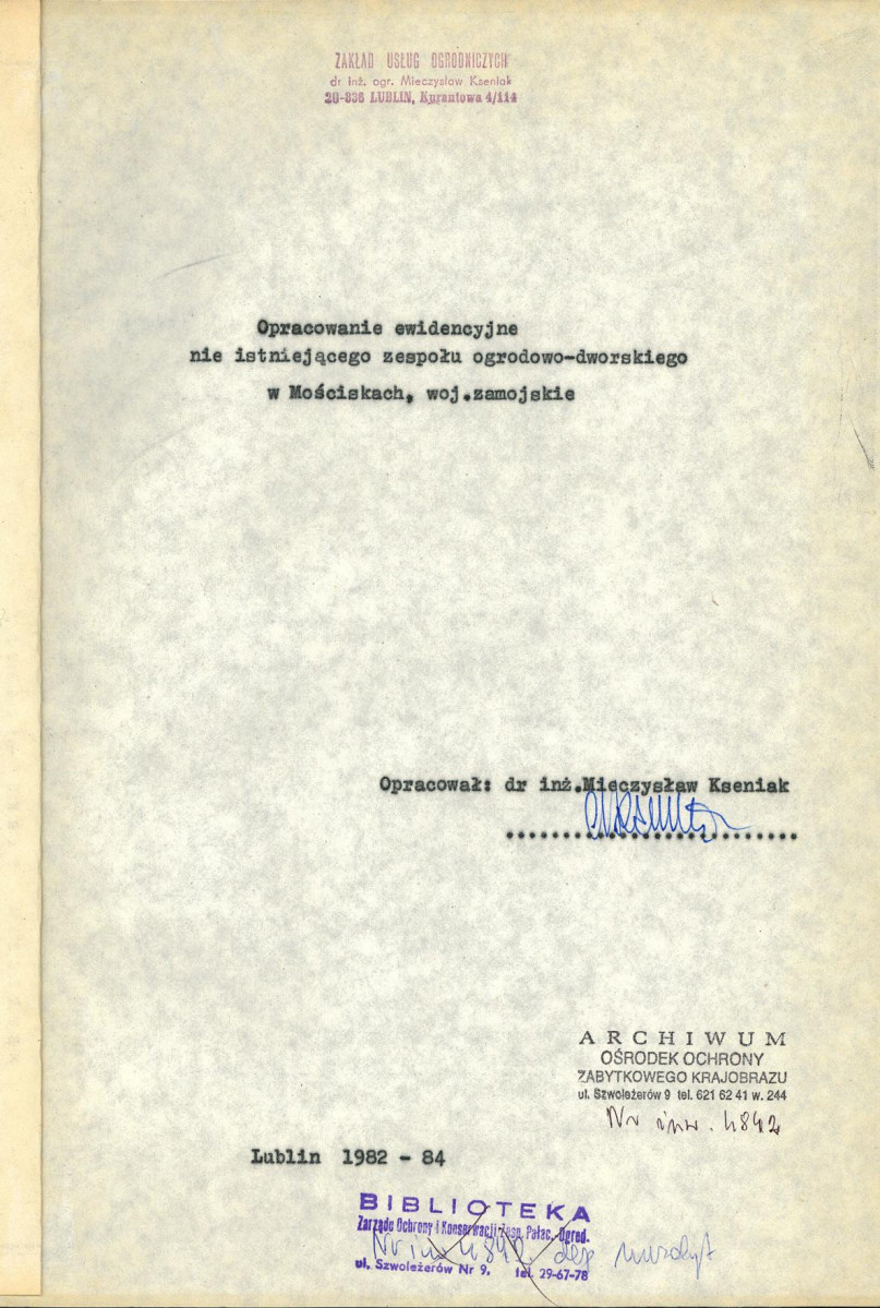 EP - Ewidencja parkowa, skan nr 6