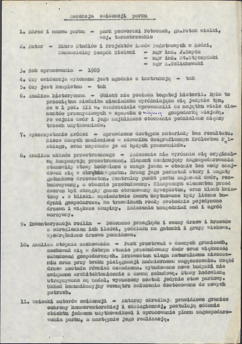 EP - Ewidencja parkowa, skan nr 39
