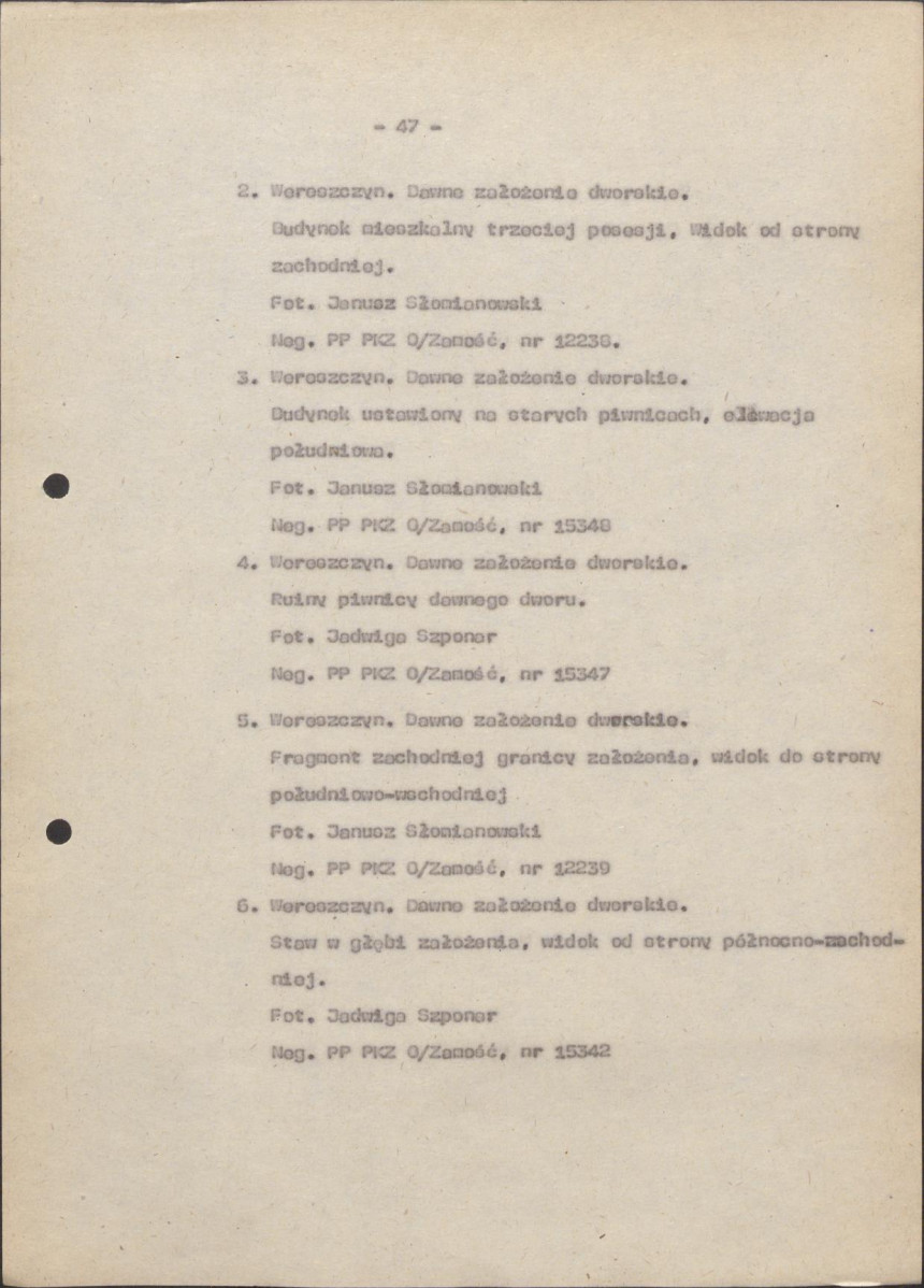 EP - Ewidencja parkowa, skan nr 52