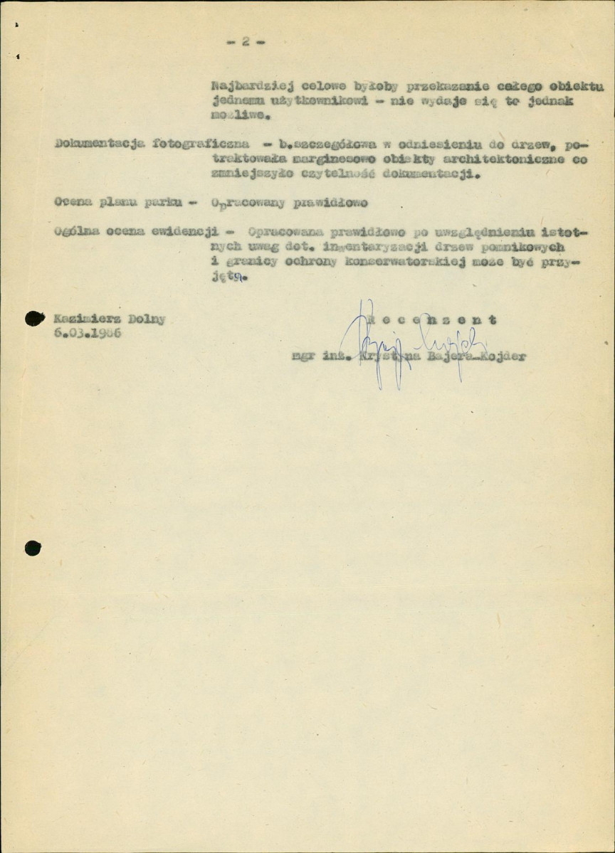 EP - Ewidencja parkowa, skan nr 5