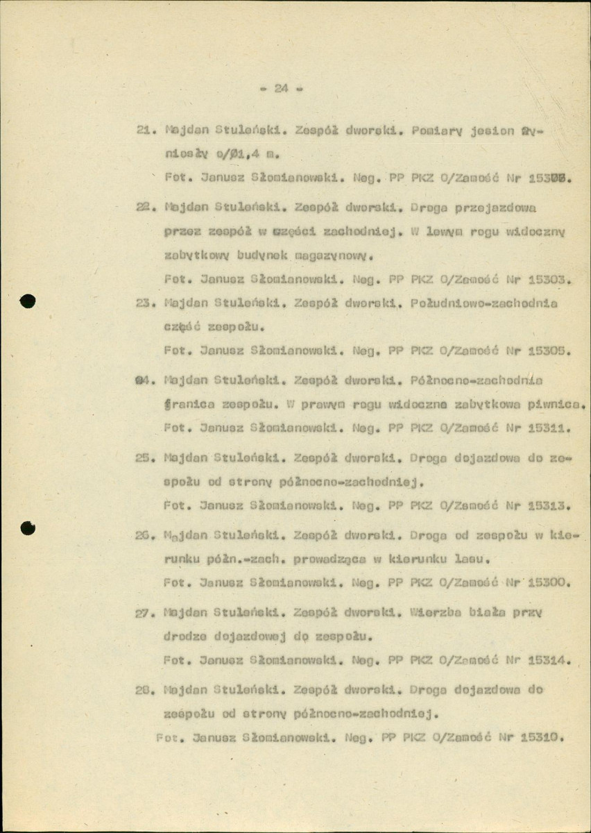 EP - Ewidencja parkowa, skan nr 33