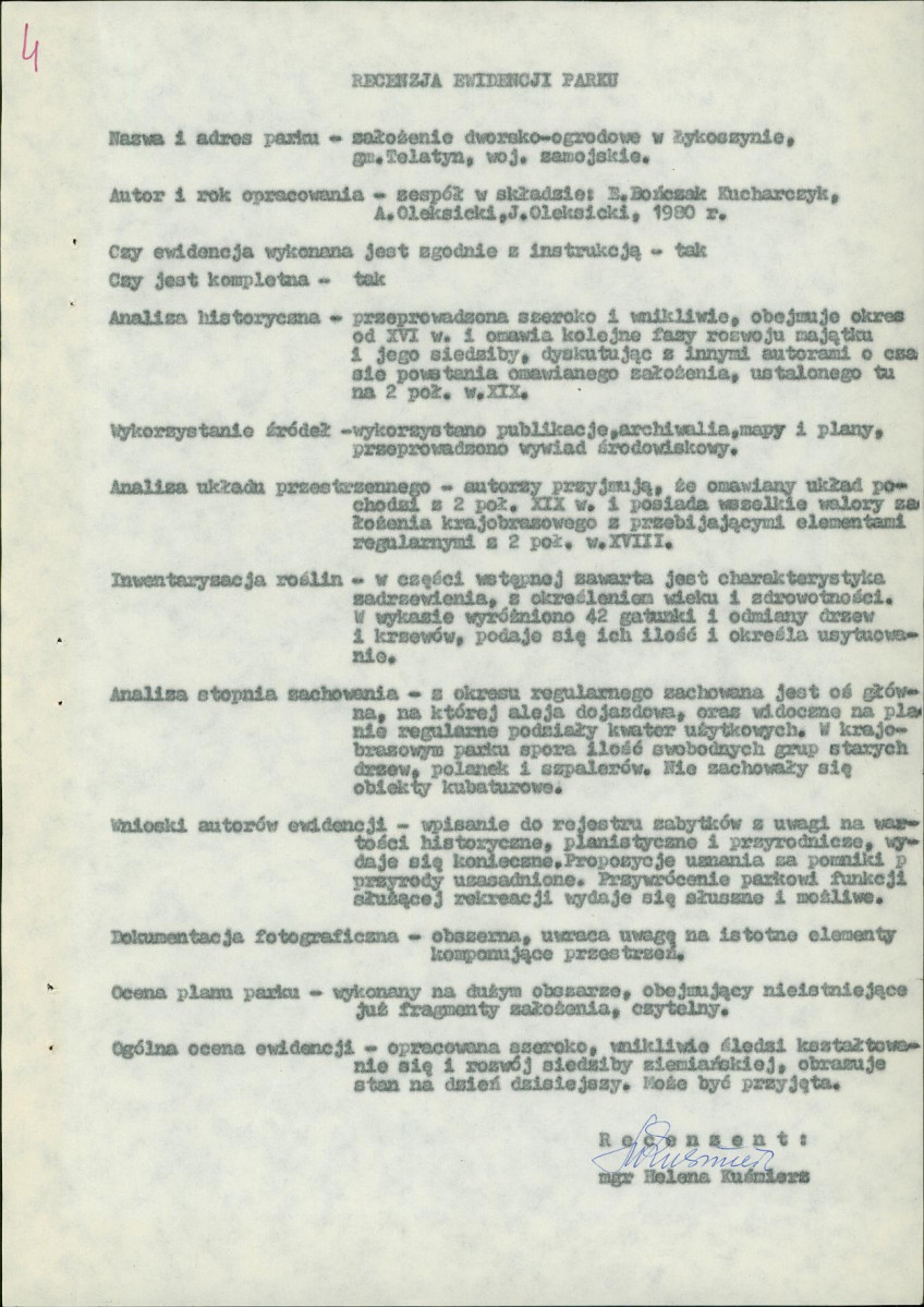 Ewidencja parkowa, skan nr 5