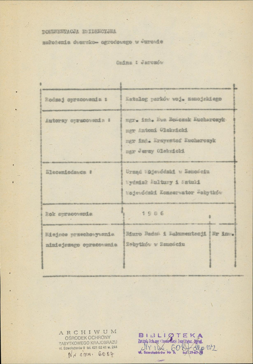 Ewidencja parkowa, skan nr 6