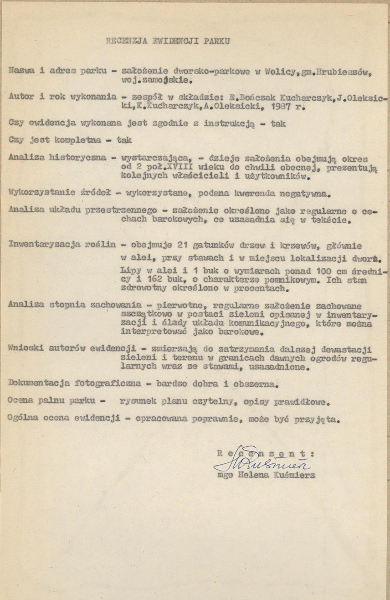 EP - Ewidencja parkowa, skan nr 4