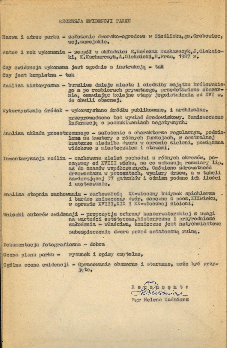 Ewidencja parkowa, skan nr 4