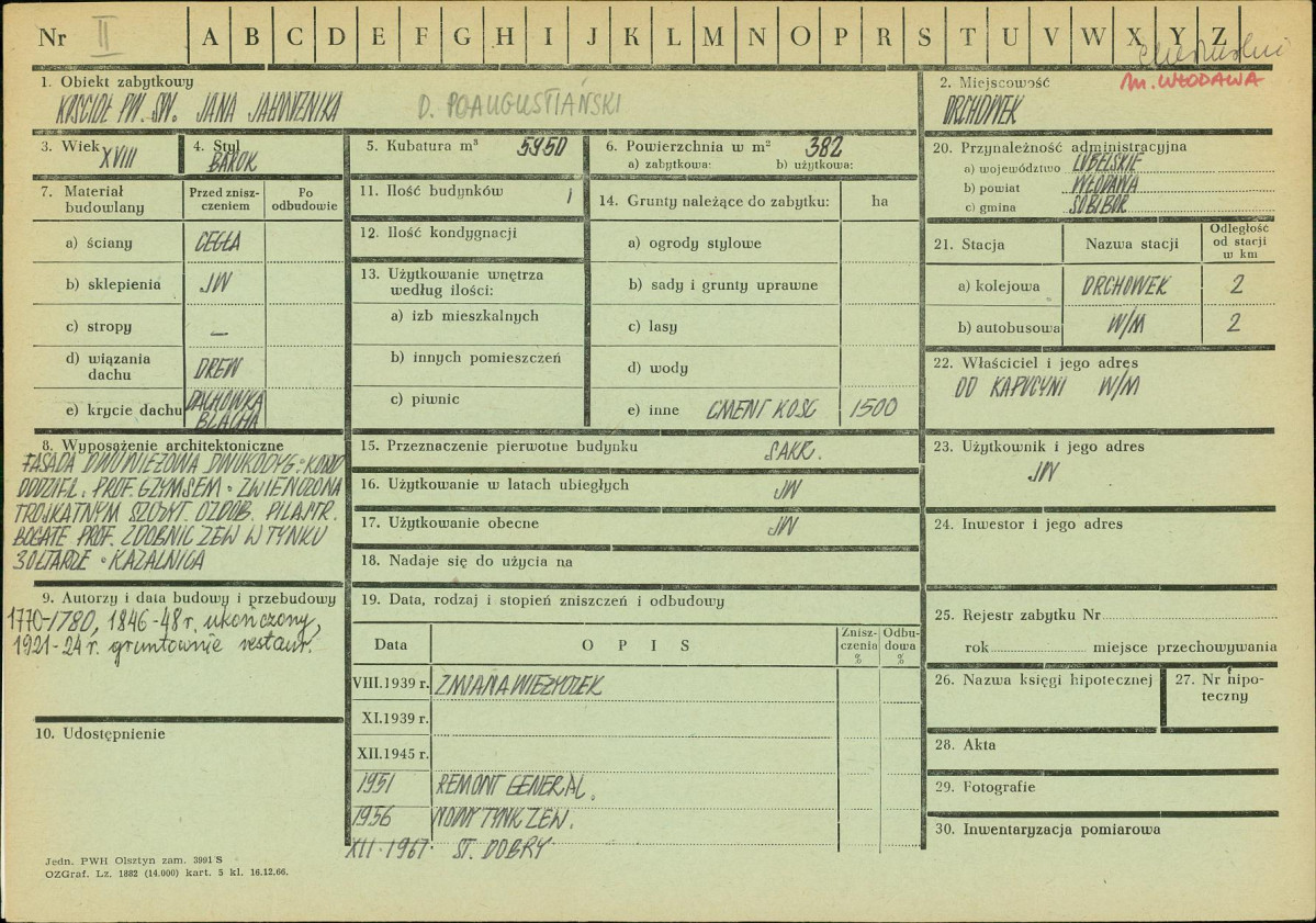 KZ - Karta zielona, skan nr 1
